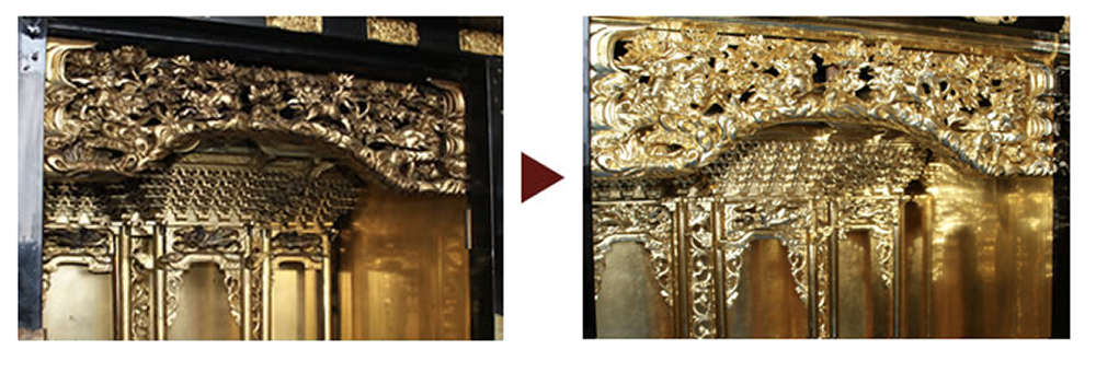 お仏壇のクリーニング